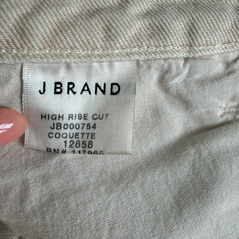 J Brand x Revolve High Rise Cut Off Short in Coquette Wash - Picture 7 of 8